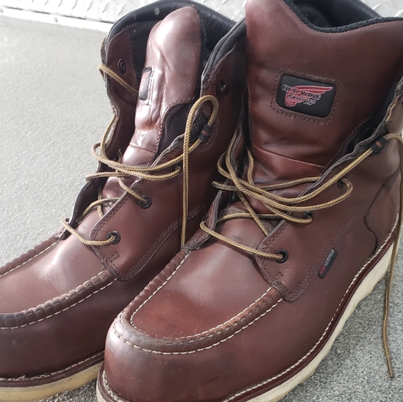 Red Wing Steel Toe Boots - Picture 3 of 4